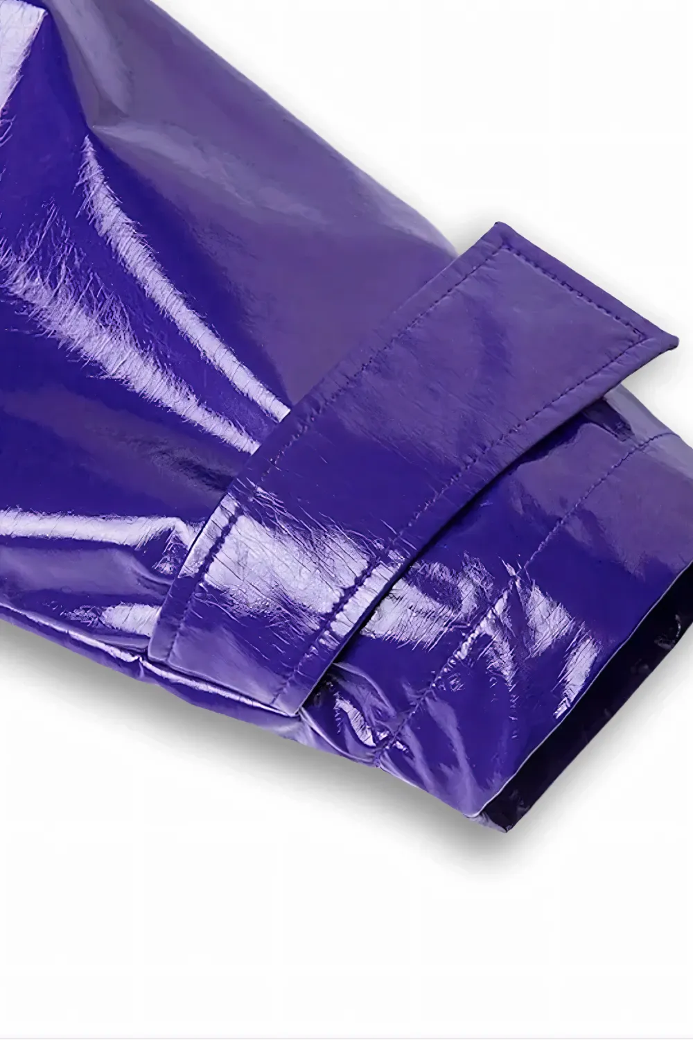 Violet Vandal Faux Leather Trench