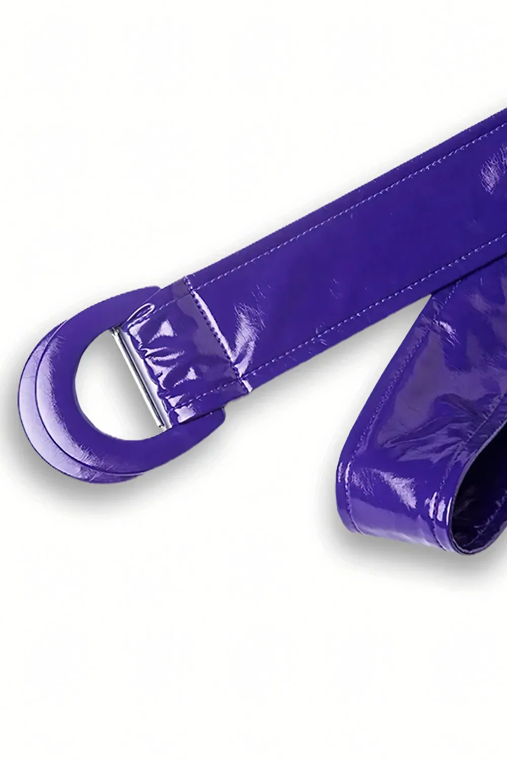 Violet Vandal Faux Leather Trench