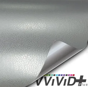 VViViD  Silver Fine Grain Leather