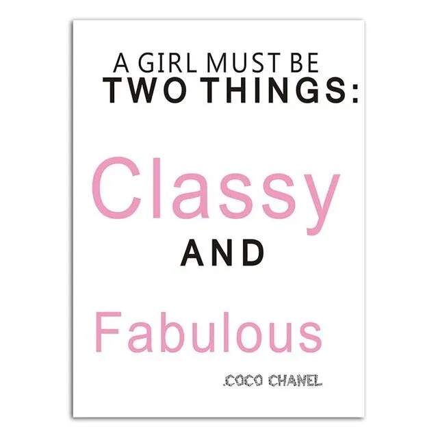 Wall Art Canvas Posters Quote Prints SJA