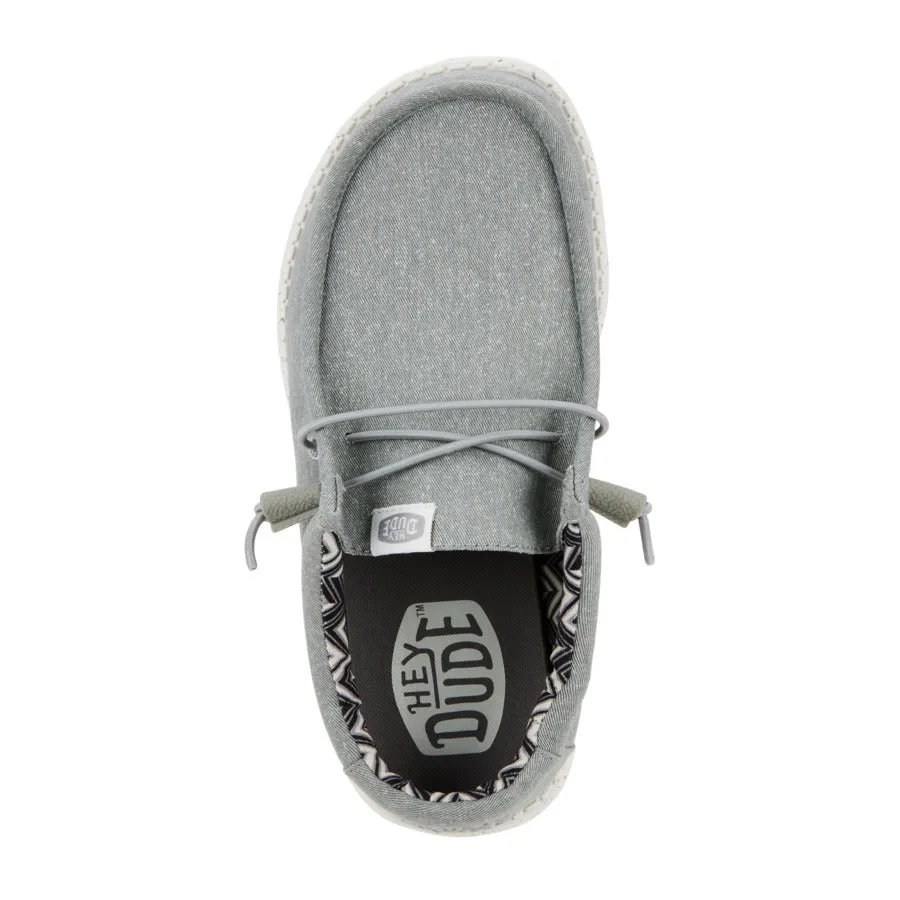 Wally Youth Stretch Canvas - Light Grey