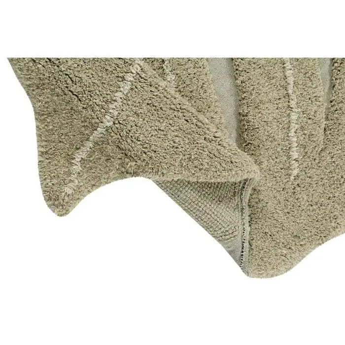 Washable Rug | Monstera Olive by Lorena Canals