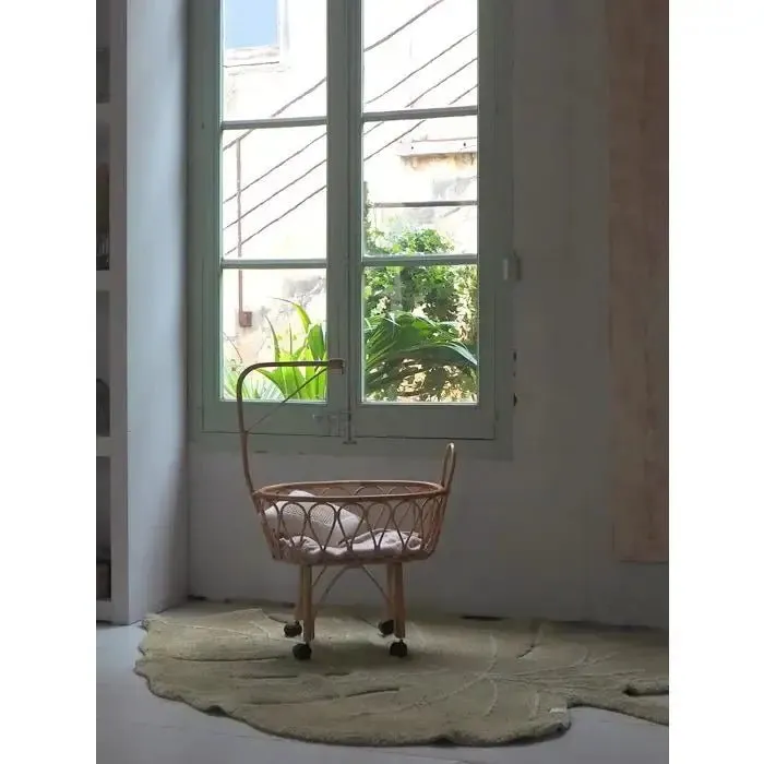 Washable Rug | Monstera Olive by Lorena Canals