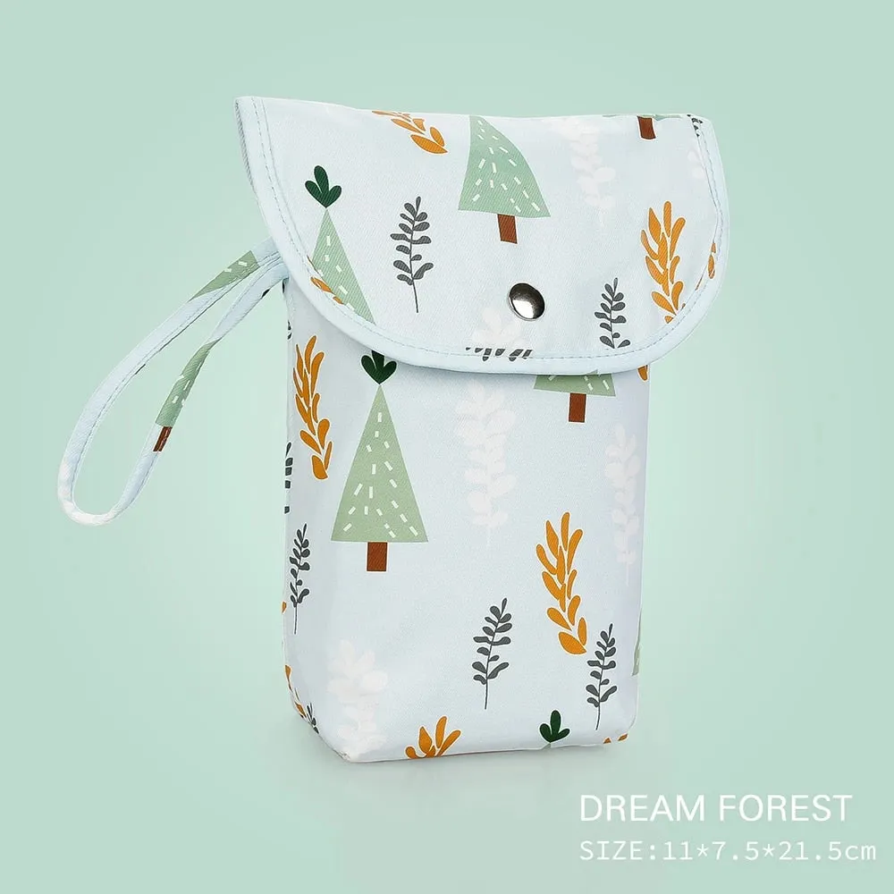 Waterproof Baby Diaper Bag Organizer with Wet/Dry Compartments
