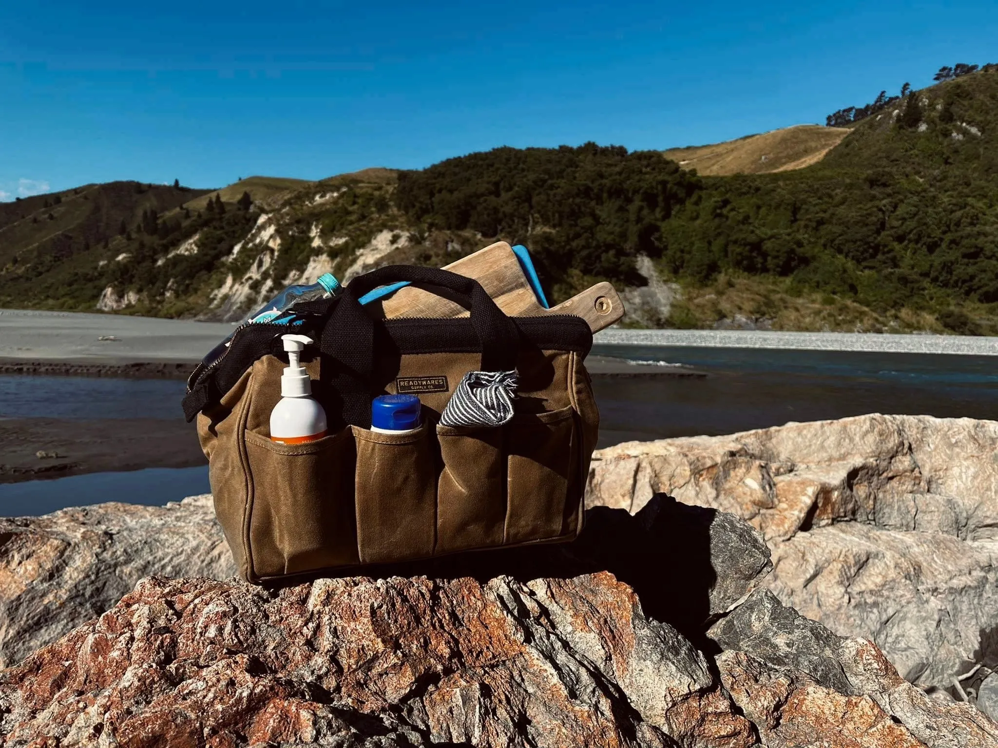 Waxed Canvas Supply Bag