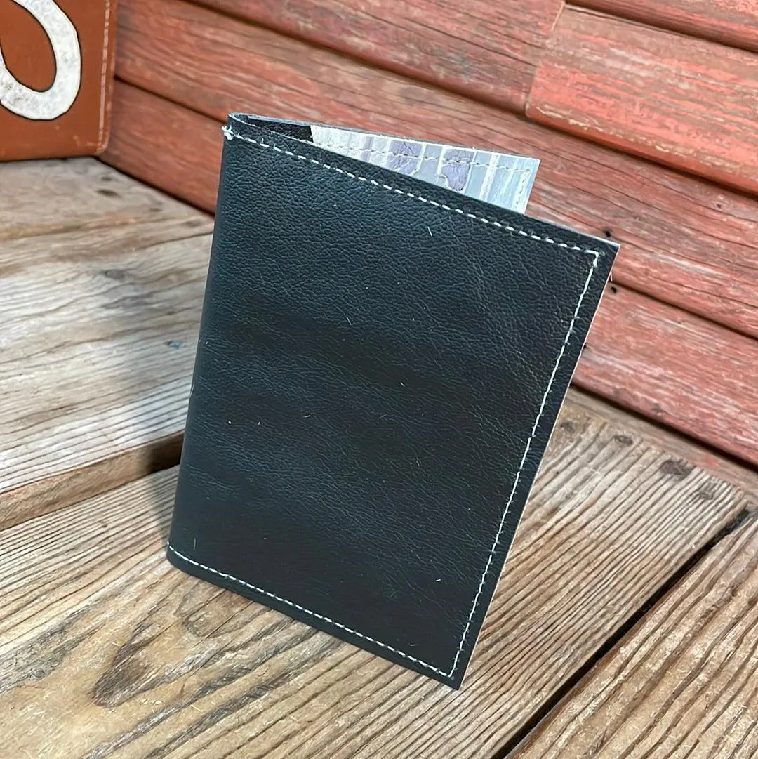Waylon Wallet -  w/ Black Leather
