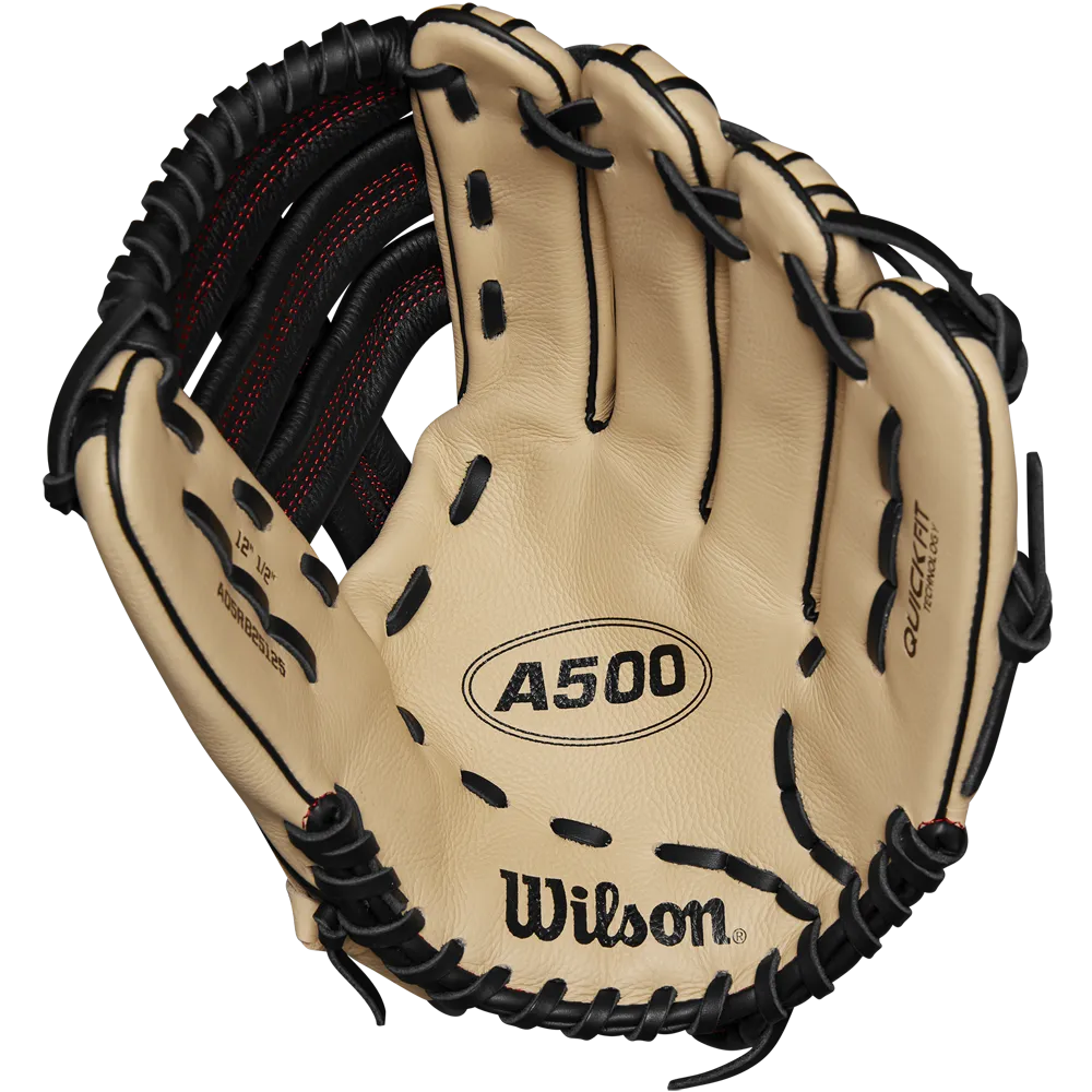 Wilson A500 12.5" Baseball Glove: WBW102544125
