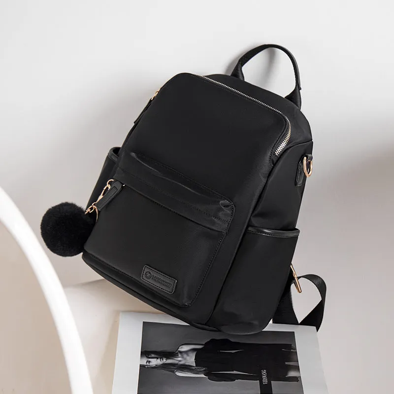 Women Minimalism Fashion Canvas Lightweight Backpack