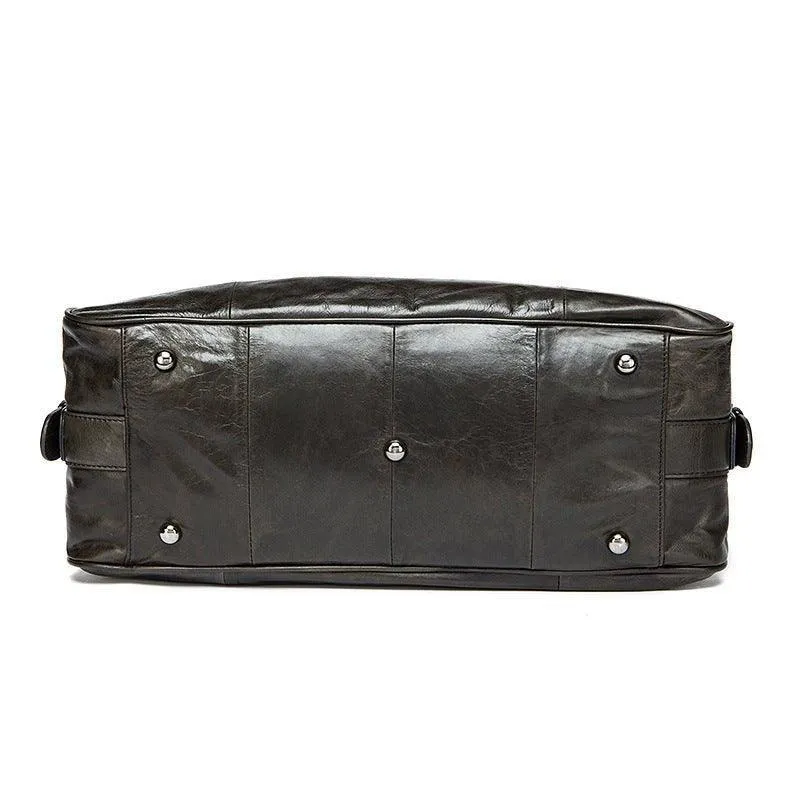 Woosir Vintage Leather Travel Bag Mens/ Womens