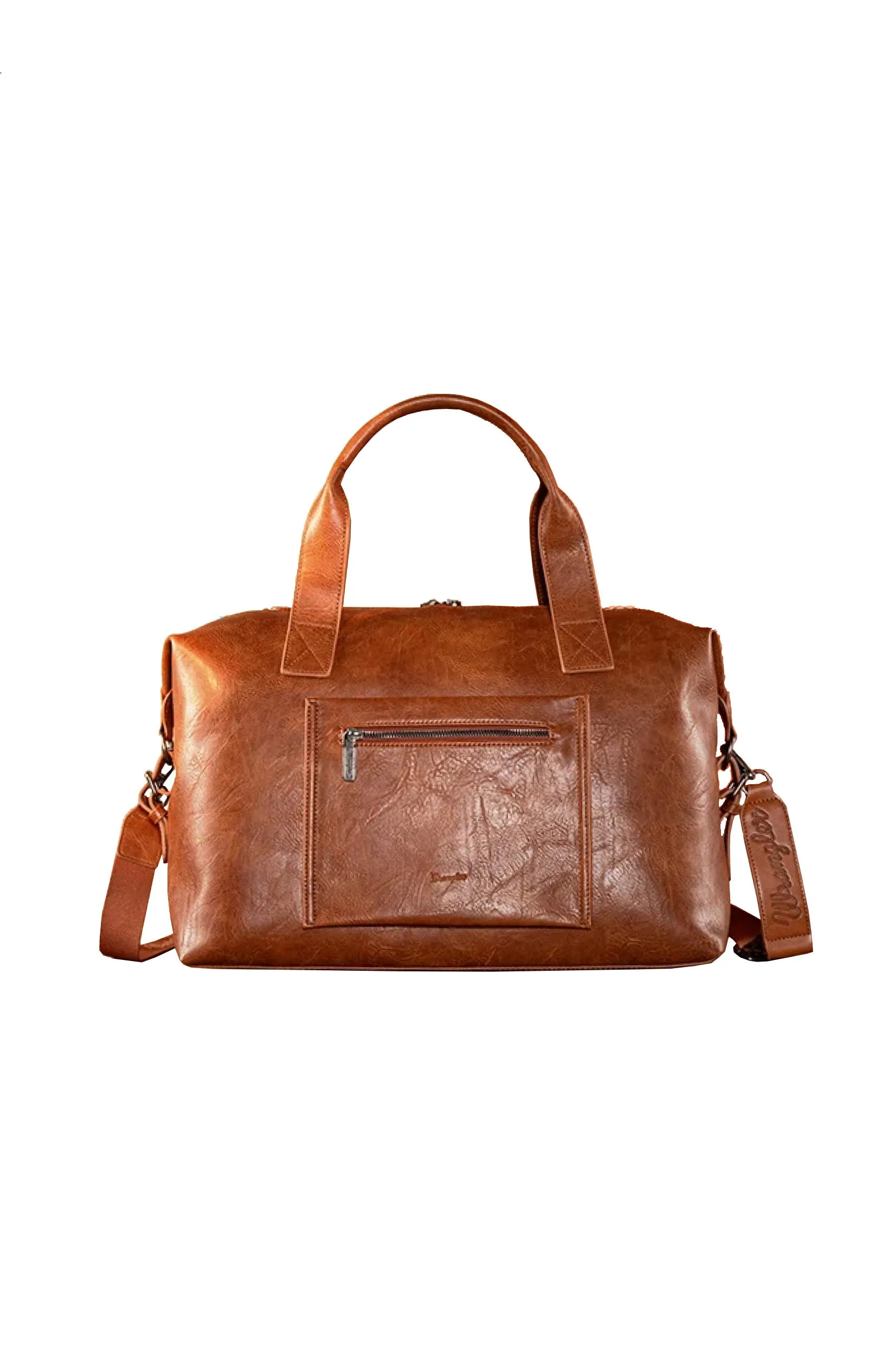 X5W2994BAG Wrangler Maya Aztec Duffle Bag Tan