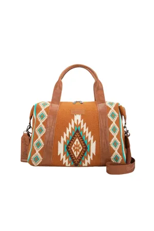 X5W2994BAG Wrangler Maya Aztec Duffle Bag Tan