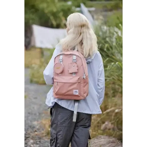 Yellow Canvas Backpack