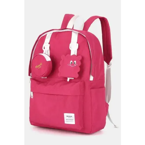 Yellow Canvas Backpack