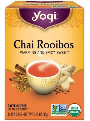 Yogi, Chai Rooibos, 16 Tea Bags