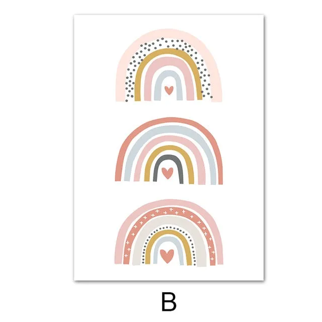 You are my Sunshine / Rainbow Canvas