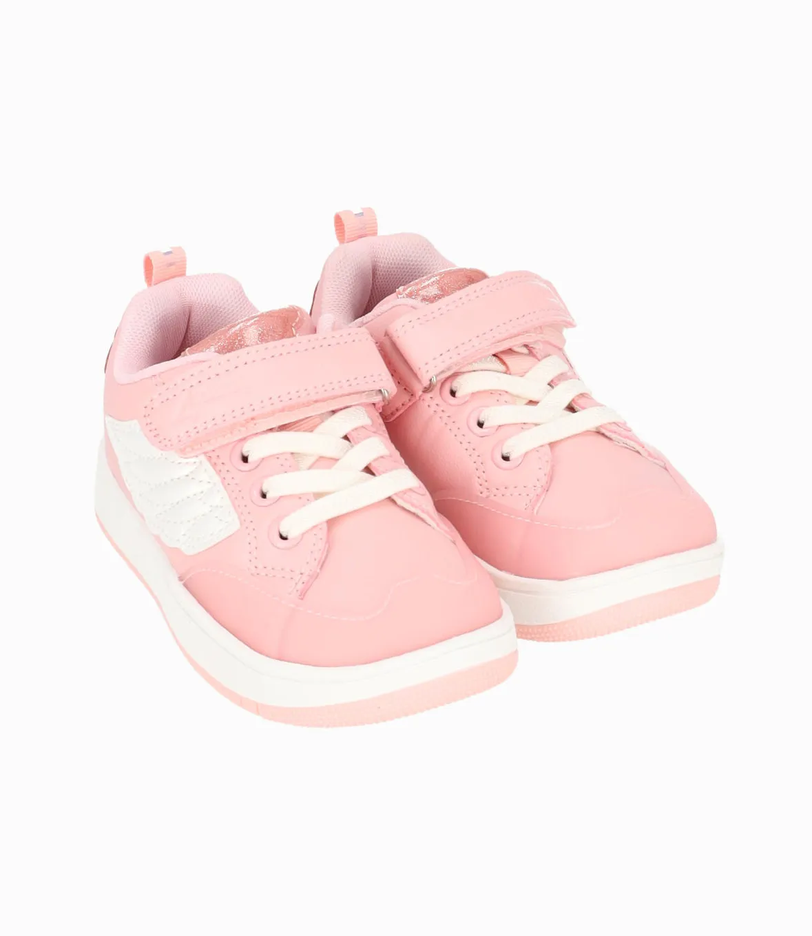 Zapatilla bebé niña con alas