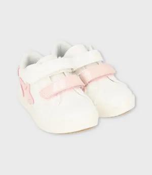 Zapatilla bebé niña con glitter